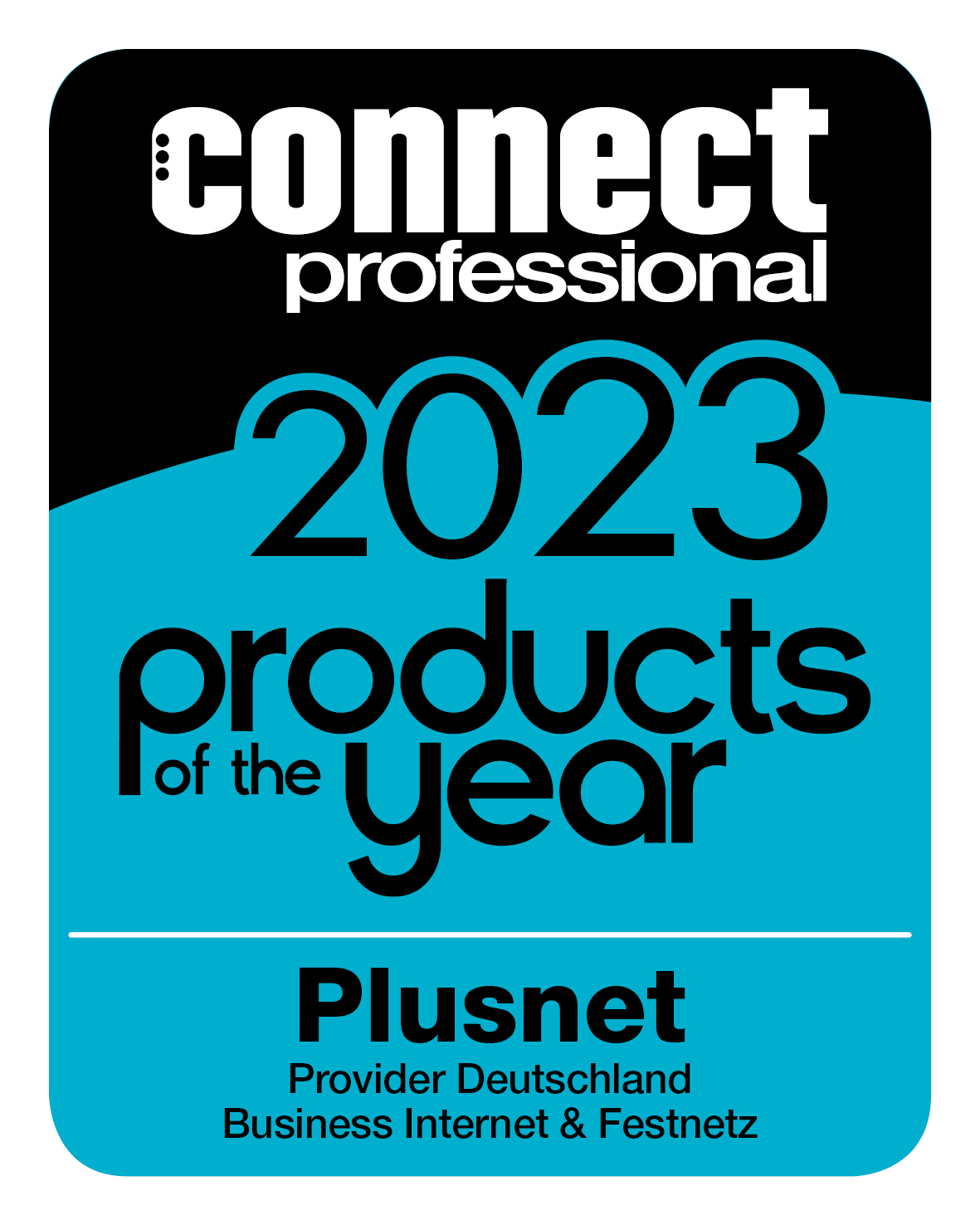 Auszeichnung von Connect Professional: Plusnet ist Top-Provider für Business Internet 2023