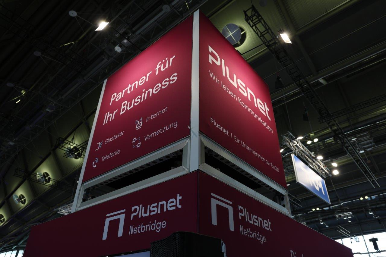 Der Plusnet Stand auf den Fiberdays 2025